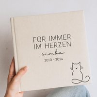 Katze Erinnerung Fotoalbum | Geschenk Katzenmama Haustier Verlust Andenken Katzenbesitzer & Katzenliebhaber Katze Erinnerung Fotoalbum | Geschenk Katzenmama Haustier Verlust Andenken Katzenbesitzer & Katzenliebhaber von wauzimauzi