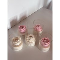 Blumen Glas Kerze | Rosen Im Pfingstrosen Geburtstagsgeschenk Muttertagsgeschenk Geschenk Für Sie Floral Blumen Glas Kerze | Rosen Im Pfingstrosen Geburtstagsgeschenk Muttertagsgeschenk Geschenk Für Sie Floral von waxzauberei