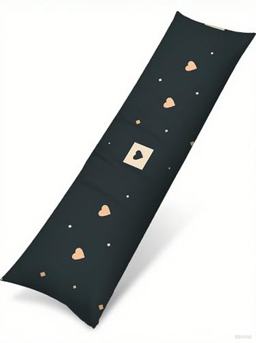 Kissenbezug 40 x 120 Liebe Rechteck Softer Samt Dekokissen Mit Unsichtbarem Reißverschluss Seitenschläferkissen Schwangerschaftskissen Schlafzimmer Wohnzimmer Deko Modern Kissenbezüge Schwarz T-538 Kissenbezug 40 x 120 Liebe Rechteck Softer Samt Dekokissen Mit Unsichtbarem Reißverschluss Seitenschläferkissen Schwangerschaftskissen Schlafzimmer Wohnzimmer Deko Modern Kissenbezüge Schwarz T-538 von wcusmmog