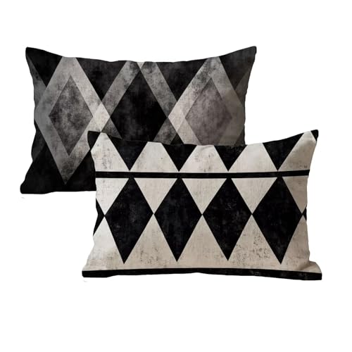 Kissenbezug 40x70 Schwarz Sofa Kissenbezug Wasserdicht 2er Set Rechteck Samt Deko Kissen Mit Unsichtbarem Reißverschluss Geometrie Muster Designs Kopfkissenbezug Für Balkon Garten Wohndeko P-50 Kissenbezug 40x70 Schwarz Sofa Kissenbezug Wasserdicht 2er Set Rechteck Samt Deko Kissen Mit Unsichtbarem Reißverschluss Geometrie Muster Designs Kopfkissenbezug Für Balkon Garten Wohndeko P-50 von wcusmmog