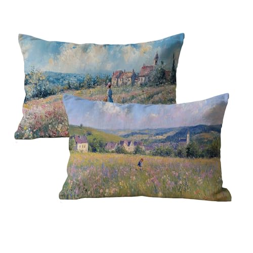 Kissenbezug 50x90 Farbe Sofa Kissenbezug Wasserdicht 2er Set Rechteck Samt Deko Kissen Mit Unsichtbarem Reißverschluss Bauernhaus Muster Designs Kopfkissenbezug Für Balkon Garten Wohndeko P-86 Kissenbezug 50x90 Farbe Sofa Kissenbezug Wasserdicht 2er Set Rechteck Samt Deko Kissen Mit Unsichtbarem Reißverschluss Bauernhaus Muster Designs Kopfkissenbezug Für Balkon Garten Wohndeko P-86 von wcusmmog