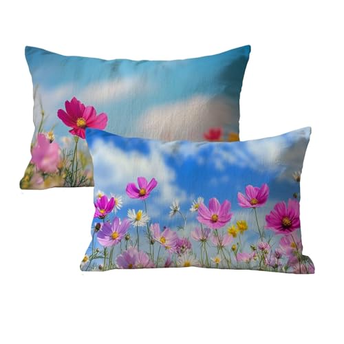 Rechteck Kissenbezug 60x120 Wasserfest 2er Set Blumen Muster Deko Kissen Outdoor Kissen Kissenbezug Samt Mit Unsichtbarem Reißverschluss Für Wohnzimmer Schlafzimmer Outdoor Terrassen Deko P-87 Rechteck Kissenbezug 60x120 Wasserfest 2er Set Blumen Muster Deko Kissen Outdoor Kissen Kissenbezug Samt Mit Unsichtbarem Reißverschluss Für Wohnzimmer Schlafzimmer Outdoor Terrassen Deko P-87 von wcusmmog