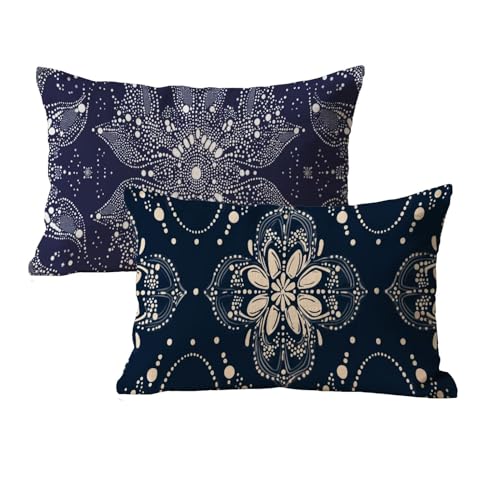 wcusmmog Rechteck Kissenbezug 50x70 Wasserfest 2er Set Blumen Muster Design Deko Kissen Outdoor Kissen Kissenbezug Samt Mit Unsichtbarem Reißverschluss Für Wohnzimmer Schlafzimmer Terrassen Deko P-79 wcusmmog Rechteck Kissenbezug 50x70 Wasserfest 2er Set Blumen Muster Design Deko Kissen Outdoor Kissen Kissenbezug Samt Mit Unsichtbarem Reißverschluss Für Wohnzimmer Schlafzimmer Terrassen Deko P-79 von wcusmmog
