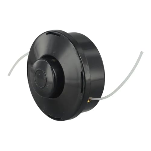 1 PCs schwarzer Doppellinien -Nylon -String -Kopfersatz für M10 x 1,25 linker Gewindekompatibel mit Standardmarkenmodellen von wdcJHNPTW