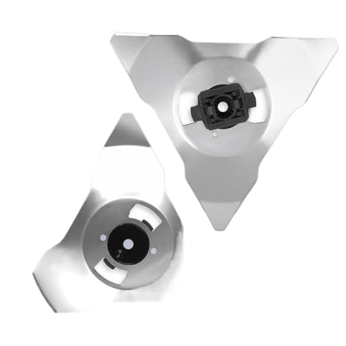 2pcs Ersatzschneider Stück kompatibel mit Rasenmäher Edelstahl -Gartenwerkzeug Teile für Modelle RC308 RC304 RS635 RS625 von wdcJHNPTW