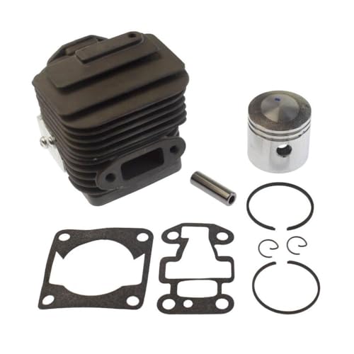 34mm Zylinderkolbenkit kompatibel mit TJ27 TJ27E TJ027E KBL27A Motoren passt zu Laubgebläsen Rasenmäher Kettensägen von wdcJHNPTW