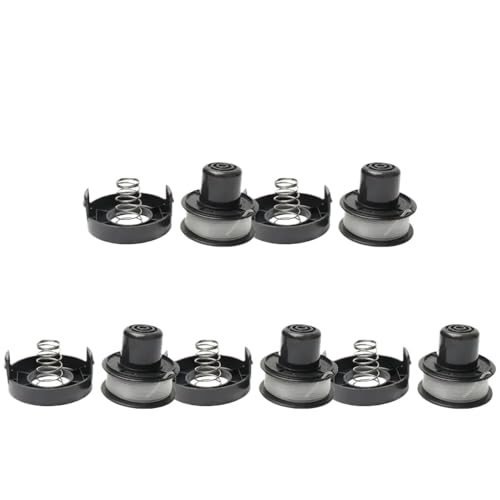 5 Pack 20ft String Line Ersatzspulen mit Kappe und Spring -Spool kompatibel mit Deck Line Trimmer(5pcs) von wdcJHNPTW