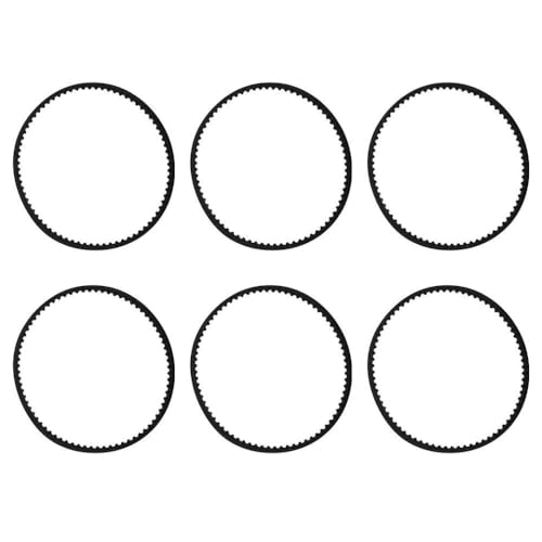 6pcs Timing -Gürtelantrieb kompatibel mit GX35 GX35 UMK435 14400 Z3F 013 Motor Pass Gasmotor Generator Rasenmäher -Wasserpumpen von wdcJHNPTW