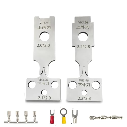 OTP -Terminals Crimp Form Applikator Sterbe für Drahtanschlüsse Crimp Machine kompatibel mit verschiedenen Crimp -Werkzeugen Stahl OTP -Würfelzubehör(Ph2.0) von wdcJHNPTW