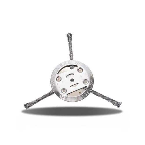 Stahldraht -Rasenmäheransatz für Garten Unkrautkontrolle kompatibel mit universeller Rasenmäher Home Yard Wartung Unkraut Tool Zubehör Zubehör(1pcs3) von wdcJHNPTW
