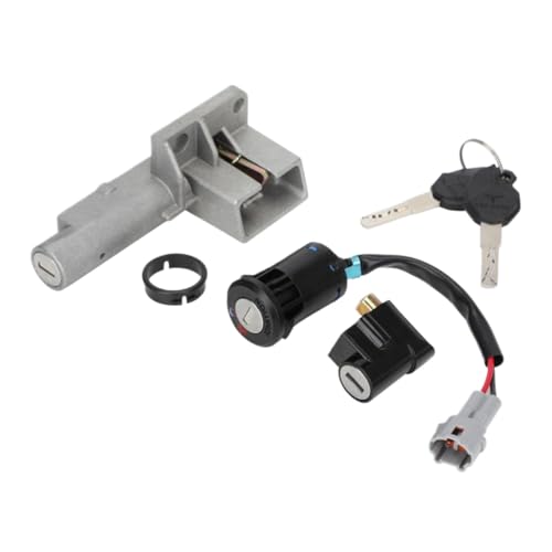 Zündschalterschlüssel -Set -Kit mit Schlüsselabdeckungshülleschlösser kompatibel mit Sting x3 MX3 MX4 MX5 Scooter Motorradstarter Ersatzteile von wdcJHNPTW