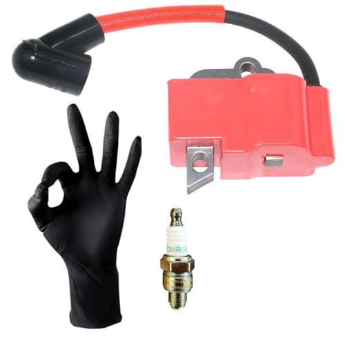 Zündspulenmodul kompatibel mit EA3200S EA3201S EA3202S EA3203S EA3500S EA3501S EA3502S EA3503S PS32 PS32C PS35 PS35C(Rot) von wdcJHNPTW