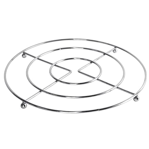 WE-STOCK Eleganter und funktionaler Topfuntersetzer aus Edelstahl 16 cm - Ihr Verbündeter für makellose Tafeln von weSTOCK