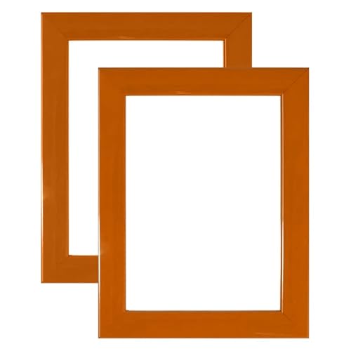 WE-STOCK Tisch- oder Wandrahmen-Set aus Holz in Naturoptik, Format 10x15cm (2 Stück) von weSTOCK