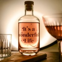 Weihnachtsdekanter - |T's A Wonderful Life Drinks Dekanter Glasdekanter, Weihnachtsdekanter, Weihnachtsgeschenk, Geschirr, Uk von wearebreadandjam