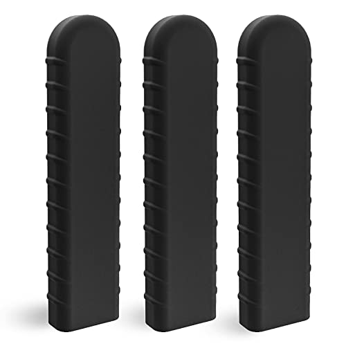 Webake Topfgriff Silikon Hitzebeständig 3 Stück Silikongriffe Heiß Griffhalter Topflappen für Pfannen von webake