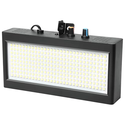 270 Led Stroboskop Disco Licht, Stroboskop Blitzer Disco Blitzlicht für Party, Blitzer Mini Led Atomic Strobe Light Stroposkopblitzer Blinklicht Disco Lights Halloween Lichttechnik von wecan