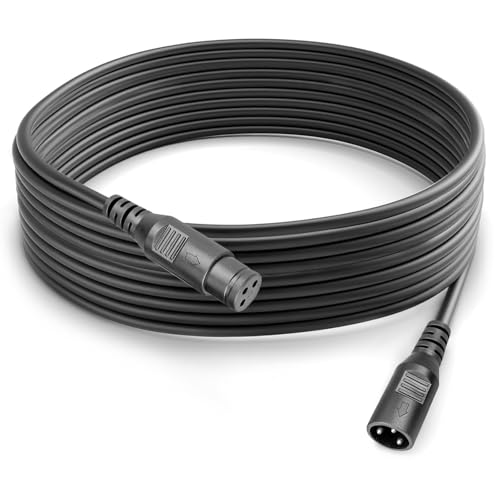 Dmx Kabel 5m 3 Pin Dmx Cables XLR Kabel, 3 Poliges Dmx Signalverbindungskabel, für Dmx Controller Moving Head Bühnenscheinwerfer Dmx Kabel 5m 3 Pin Dmx Cables XLR Kabel, 3 Poliges Dmx Signalverbindungskabel, für Dmx Controller Moving Head Bühnenscheinwerfer von wecan