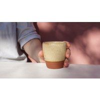 Keramik Espressotasse Rad Getöpfert Steingut Becher Keramik Espressotasse Rad Getöpfert Steingut Becher von SisterWatt