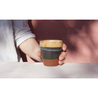 Keramik Espressotasse Rad Getöpfert Steingut Becher Keramik Espressotasse Rad Getöpfert Steingut Becher von SisterWatt