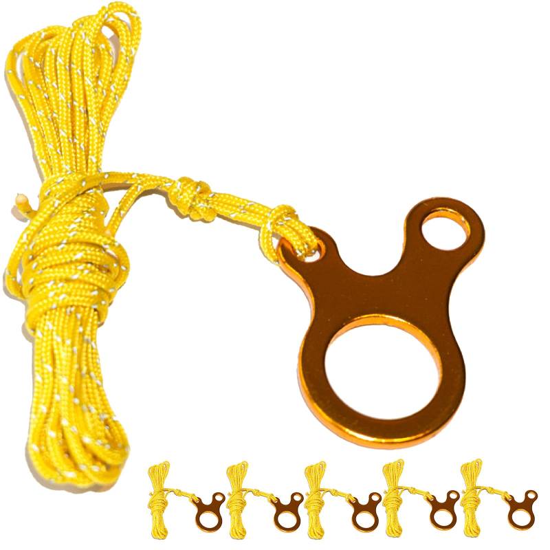 WECHSEL Seilspanner Morpher Set Dyneema Guy Line Stopper 4x Spanner Abspannleine von wechsel