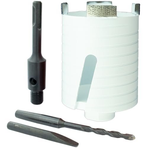 WEFARU Diamant Dosensenker DBX Ø 68 mm inkl. SDS Plus Adapter – Premium-Bohrkrone für Steckdosen & Schalterdosen, Beton, Kalksandstein, Klinker, Ziegel, Mauerwerk WEFARU Diamant Dosensenker DBX Ø 68 mm inkl. SDS Plus Adapter – Premium-Bohrkrone für Steckdosen & Schalterdosen, Beton, Kalksandstein, Klinker, Ziegel, Mauerwerk von wefaru