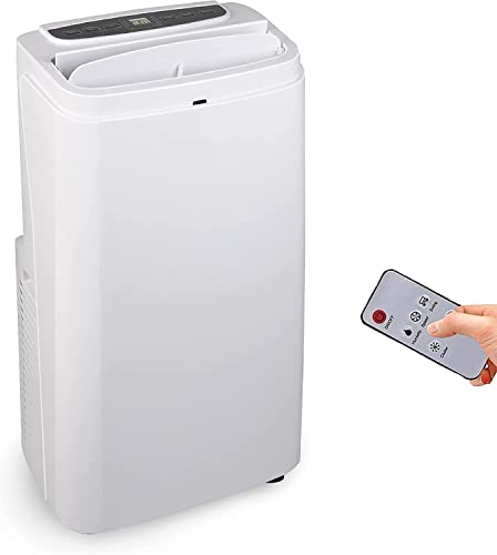 JUNG AIR CAMRY TK06 mobile Klimaanlage mit Fernbedienung, 3,6 KW, 12000BTU, 60dB, 24h-Timer, Entfeuchtungsfunktion, Klimagerät Mobil mit Abluftschlauch, Energieklasse A, 120m³ Raum Kühlung von JUNG