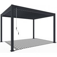 weide Pergola »Deluxe«, LxB: 3 x 4 m, Aluminium, anthrazit - silberfarben von weide