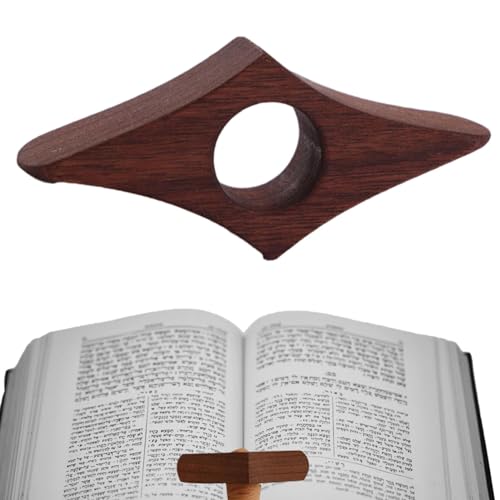 Daumen Buchseitenhalter Aus, Handgemachtes Walnuss Thumb Thing Handgefertigt Lesezeichen Buchhalter Daumen Lesering Buchöffner Lesezubehör Für Buchliebhaber von WEITING
