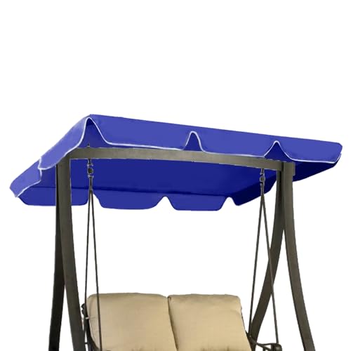 Hollywoodschaukel Dachbezug 195 X 125 cm Wasserdicht | Ersatzdach Gartenschaukel 3 Sitzer | UV 50 Schaukel Dach Ersatz Bezug von WEITING