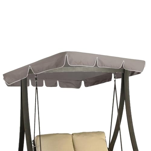 Hollywoodschaukel Dachbezug 195 X 125 cm Wasserdicht | Ersatzdach Gartenschaukel 3 Sitzer | UV 50 Schaukel Dach Ersatz Bezug von WEITING