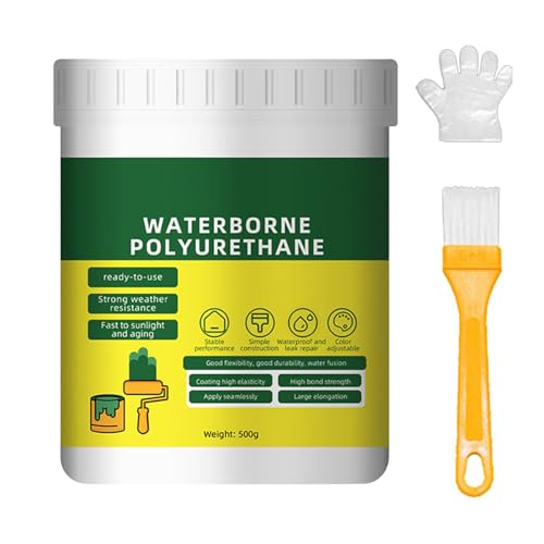 Wasserdichter Beschichtungsmittel, 500g Wasserdichte Isolier-Dichtstoff-Emulsion, Wasserdicht Dichtmasse, Wasserdichte Isolierversiegelung für Badezimmer, Toilette, Fliesen, Wände,Dach Wasserdichter Beschichtungsmittel, 500g Wasserdichte Isolier-Dichtstoff-Emulsion, Wasserdicht Dichtmasse, Wasserdichte Isolierversiegelung für Badezimmer, Toilette, Fliesen, Wände,Dach von weiting