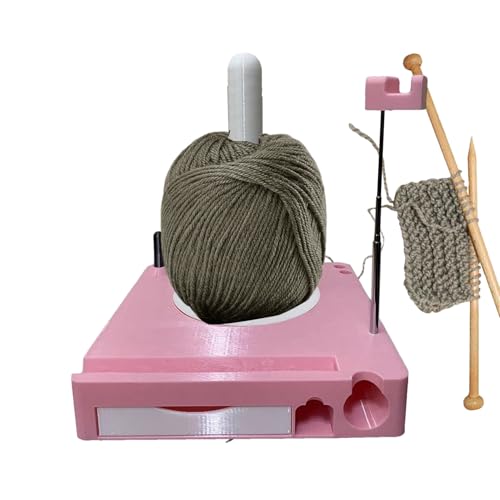 weiting Drehgarnhalter, Spinnergarnhalter | Easy Release Spinner Strickgarnhalter - Häkelspeicher Multifunktional Strickbefestigung für en Mutter Handwerk von weiting