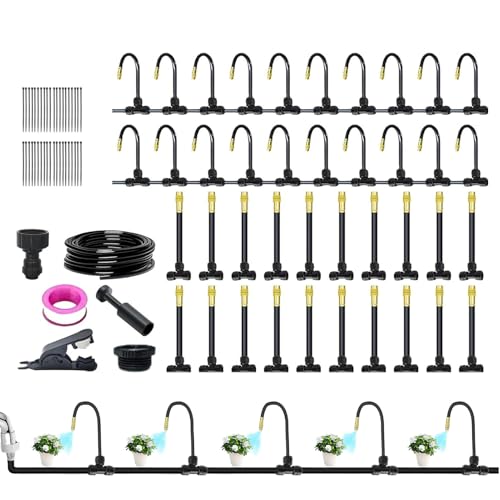 weiting Garten Tropfbewässerungssystem, Gartenbewässerungssystem Mit Tropf-Kit, Schnellverbinder-Set Automatische Bewässerung & Sprinkleranlage Für Rasen Terrasse Gewächshaus weiting Garten Tropfbewässerungssystem, Gartenbewässerungssystem Mit Tropf-Kit, Schnellverbinder-Set Automatische Bewässerung & Sprinkleranlage Für Rasen Terrasse Gewächshaus von weiting
