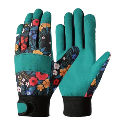 weiting Gartenhandschuhe | Verschleißfeste Handschuhe Zum Graben,Stichfeste Arbeitshandschuhe Mit Sicherer Griff Für Gartenarbeit Und Lager von weiting
