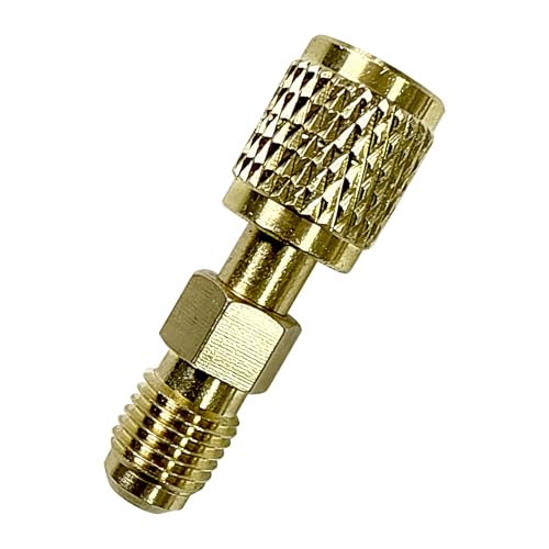 weiting Kältemittel Tank Adapter,Klimaanlage Kältemittelsystem Adapter | 6mm Anschluss Adapter Mit Linksgewinde Für Klimaanlagen Kältetechnik Und Splitgeräte von weiting