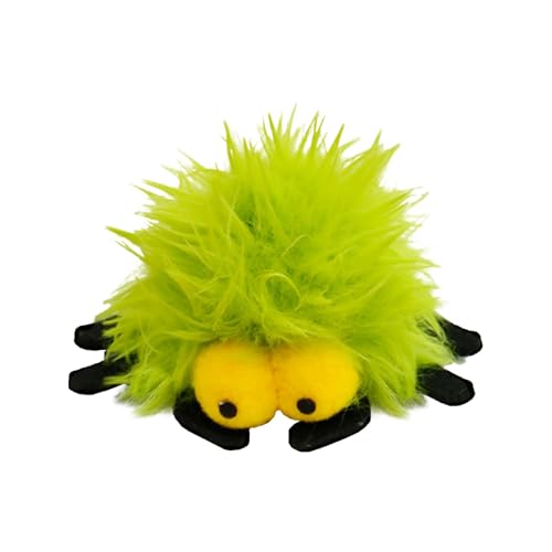 weiting Katzenminze-Ball, Plüsch-Spinne-Katzenspielzeug - Spinnenkätzchen Weiches interaktives Plüschspielzeug - Katzenminze-Spielzeug mit Glöckchen und Katzenminze, Katzen-Plüsch-Spinnenspielzeug für von WEITING