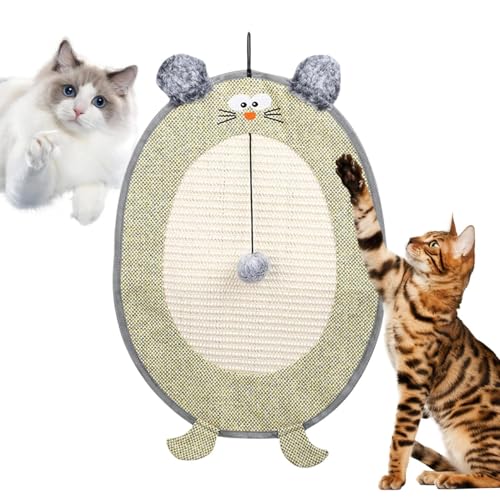 weiting Kratzmatte Für Katzen - Wand Kratzbrett Für Katzen | Aufhängbares Kratzspielzeug Mit Kratzschutz Für Sofa Couch Boden weiting Kratzmatte Für Katzen - Wand Kratzbrett Für Katzen | Aufhängbares Kratzspielzeug Mit Kratzschutz Für Sofa Couch Boden von weiting