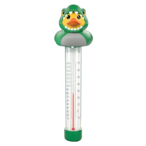 weiting Schwimmendes Pool Thermometer | Süßes Enten Poolthermometer - Badezubehör Für Schwimmbad Hydroponik Spa Babybadewanne Pädiatrie Haus Reise Pool Innenreservoir See Aquarium Außendusche von WEITING