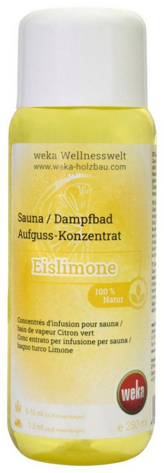 weka Aufgusskonzentrat Eislimone, 250 ml, 250 ml von weka