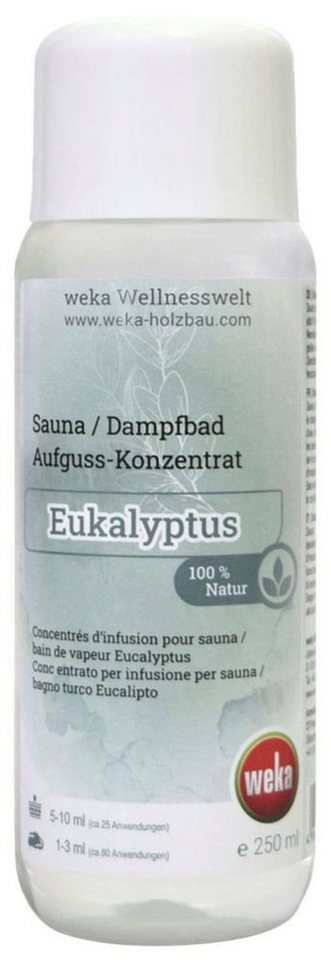 weka Aufgusskonzentrat Eukalyptus, 250 ml, 250 ml von weka