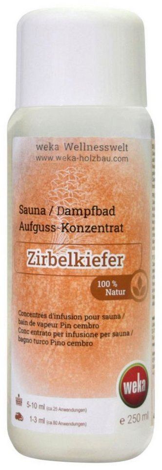 weka Aufgusskonzentrat Zirbelkiefer, 250 ml, 250 ml von weka