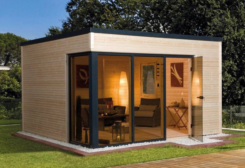 weka Gartenhaus wekaLine 412 Gr.1, BxT: 388x314 cm von weka