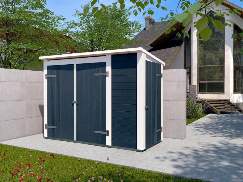 weka Gerätehaus Multibox mit Regalsystem, BxT: 215x95 cm von weka