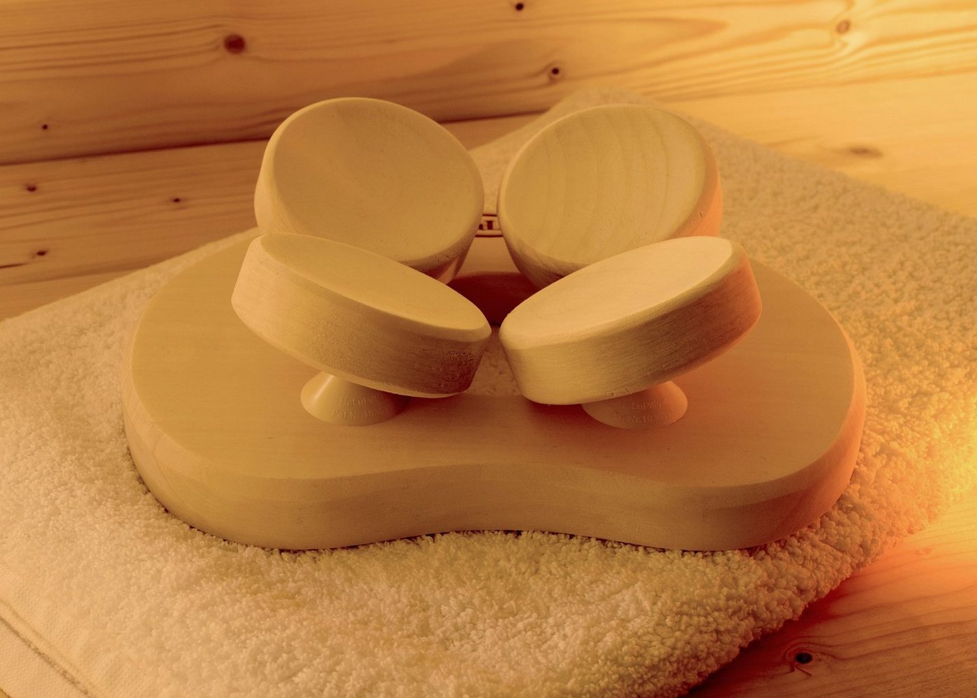 weka Saunakopfstütze, ergonomisch geformt von weka