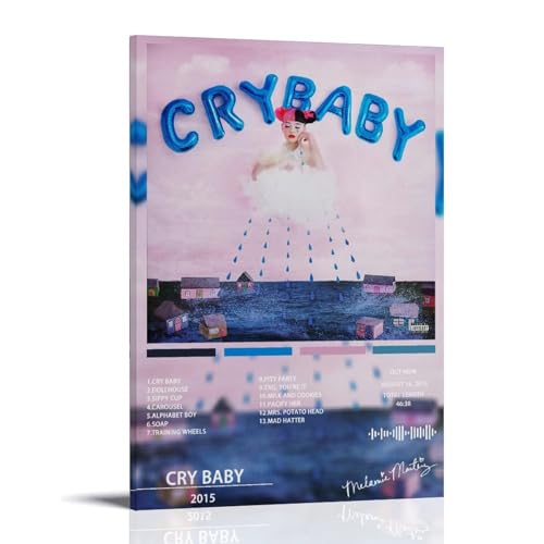 weko Melanie Martinez Poster Cry Baby Album Cover Poster Dekorative Malerei Leinwand Wandposter und Kunstbild Druck Moderne Familie Schlafzimmer Dekor Poster 20 x 30 cm von weko