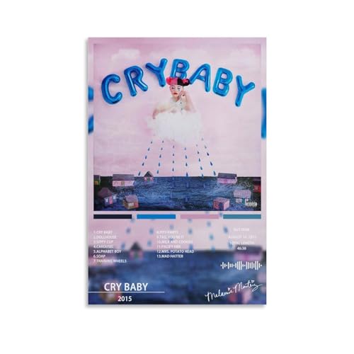 weko Melanie Martinez Poster Cry Baby Album Cover Poster Dekorative Malerei Leinwand Wandposter und Kunstbild Druck Moderne Familie Schlafzimmer Dekor Poster 30 x 45 cm von weko