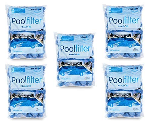 5 x FIBALON 3D - Hochinnovatives + hochwirksamstes Filtermaterial für Pool Sandfilteranlagen im 350g Beutel 5 x FIBALON 3D - Hochinnovatives + hochwirksamstes Filtermaterial für Pool Sandfilteranlagen im 350g Beutel von well2wellness