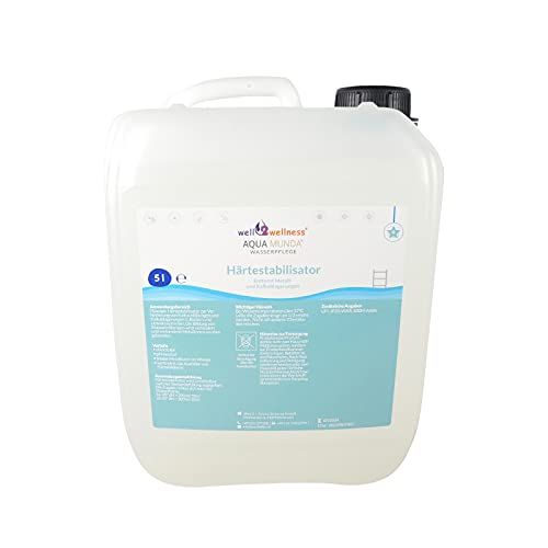 Aqua Munda Wasserpflege Premium Pool Härtestabilisator 5l von well2wellness