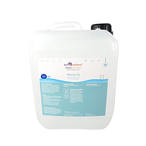 Aqua Munda Wasserpflege Premium Pool Metal- Ex 5l von well2wellness